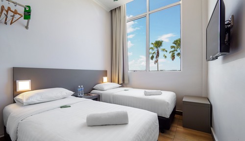 Habitación con 2 camas individuales