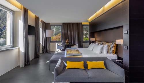 Suite junior, vistas al lago