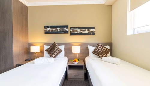 Habitación estándar, 2 camas individuales, no fumadores, cocina básica