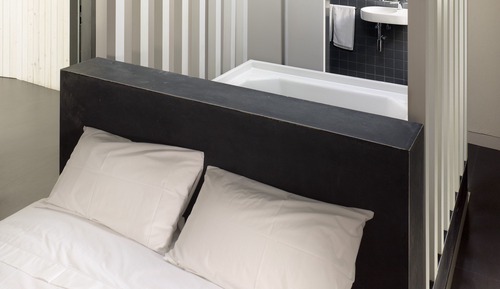 Habitación doble superior (Attic with Circular bathtub)