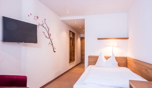 Habitación individual, balcón