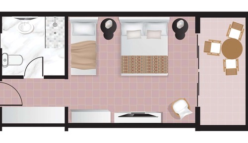 Marron Bungalow Sea View