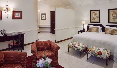 Suite estudio, patio, vistas al jardín