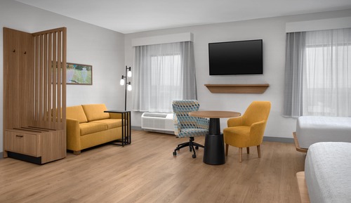 Suite estudio con 2 camas matrimoniales
