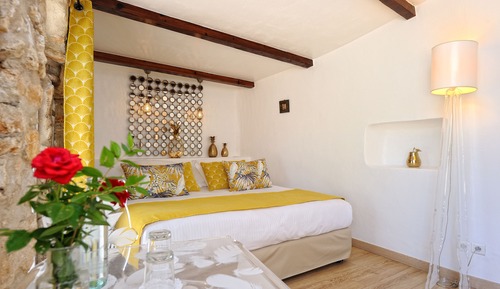 Habitación clásica doble, terraza, vistas al jardín