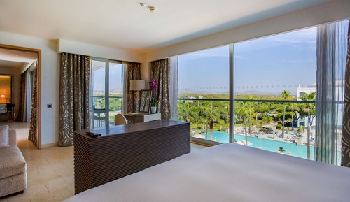 Suite, 1 cama de matrimonio grande, vistas a la piscina (Conrad Suite)