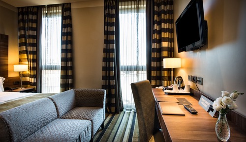 Habitación estándar con 1 cama doble o 2 individuales