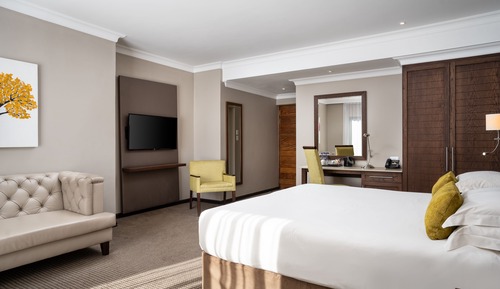 Habitación superior, 1 cama de matrimonio grande, vistas a la montaña