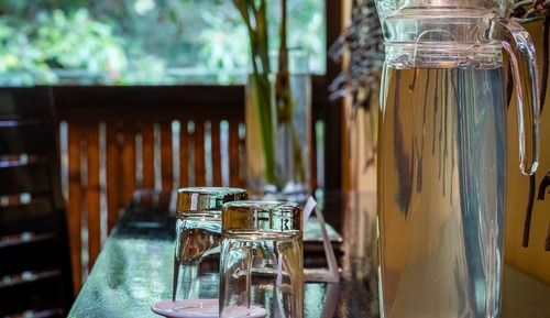 Habitación Confort con 1 cama doble o 2 individuales, 2 camas dobles, vistas al jardín