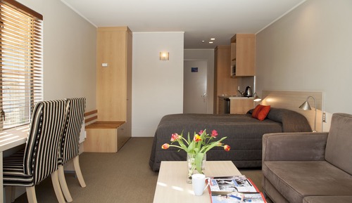 Estudio, 2 camas dobles