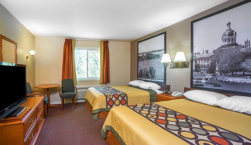 Habitación, 2 camas de matrimonio, no fumadores (Pet-Friendly)