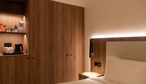 Habitación superior, vistas al jardín