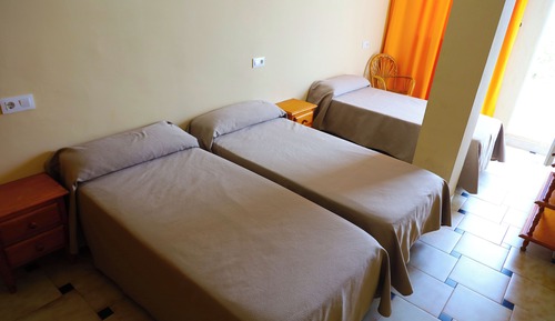 Habitación triple estándar, vistas al mar