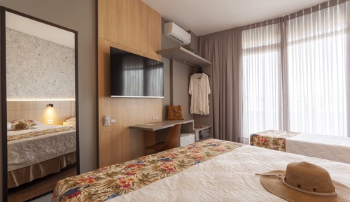 Habitación superior, vistas al mar