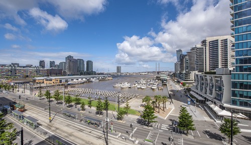 Apartamento ejecutivo, 1 habitación, vistas al puerto