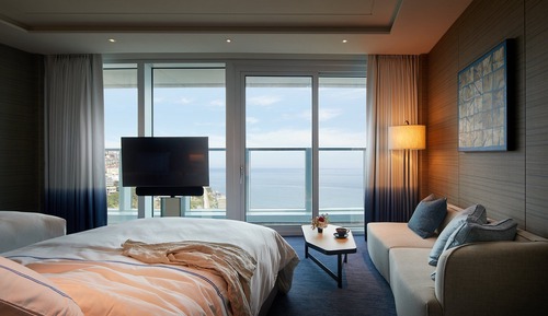 Habitación Premier con 2 camas individuales, vistas al puerto (Mipo)