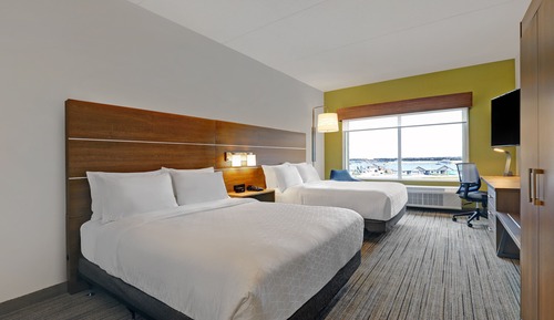 Suite, 2 camas de matrimonio, bañera accesible (Comm, Access Tub)