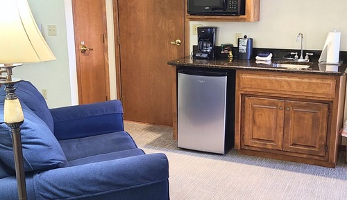 Estudio básico, 1 cama de matrimonio grande, vistas a la ciudad