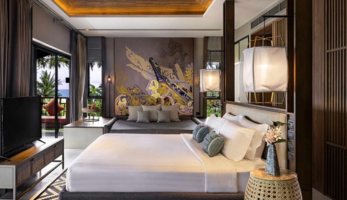 Suite Deluxe, 1 cama de matrimonio grande con sofá cama