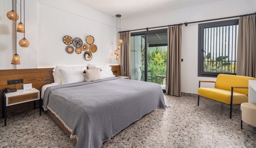 Habitación Deluxe doble, 1 cama de matrimonio grande