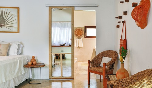 Bungalow exclusivo, 1 cama de matrimonio grande, vistas al jardín, en la zona del jardín