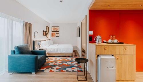 Habitación estándar con 1 cama doble o 2 individuales, 1 cama de matrimonio grande