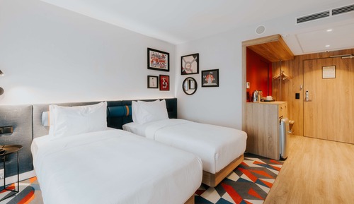 Habitación estándar con 2 camas individuales, 2 camas individuales