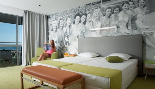 Habitación Deluxe doble, balcón, vistas al mar