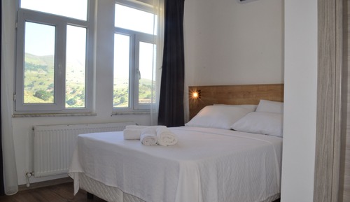 Habitación estándar doble, balcón, vistas a la ciudad