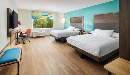 Habitación, 2 camas de matrimonio