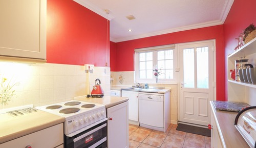 Casa, baño privado (Cherry Cottage)