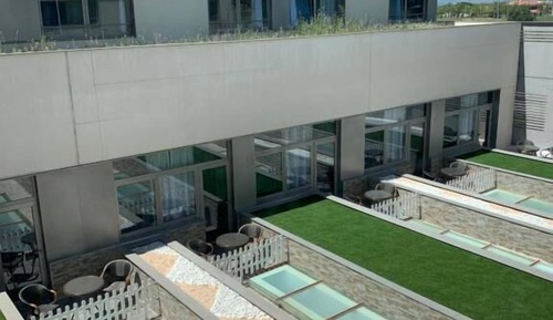 Habitación doble, terraza