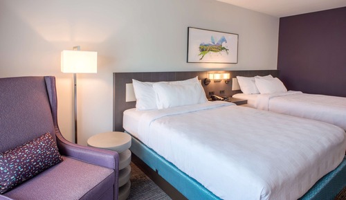 Habitación, 2 camas de matrimonio