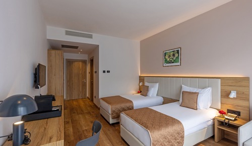 Habitación estándar, 2 camas individuales, balcón