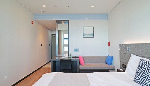 Habitación estándar doble, vistas al puerto