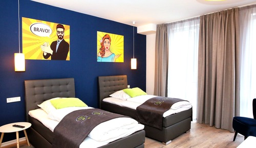 Habitación superior con 2 camas individuales