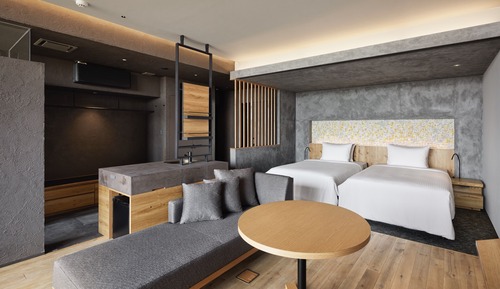 Habitación con 2 camas individuales, no fumadores (Up to 3 People)