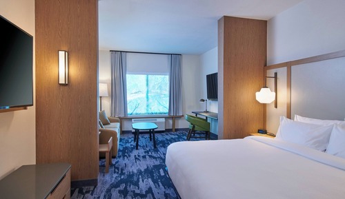 Suite, 1 cama de matrimonio grande con sofá cama (Hearing Accessible)