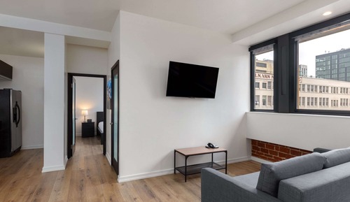 Ático, varias camas, no fumadores (Skyline)