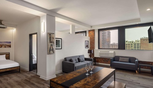 Ático, 2 habitaciones, no fumadores (Skyline Suite)