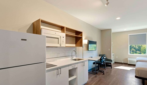 Estudio estándar, 2 camas de matrimonio, no fumadores, frigorífico y microondas