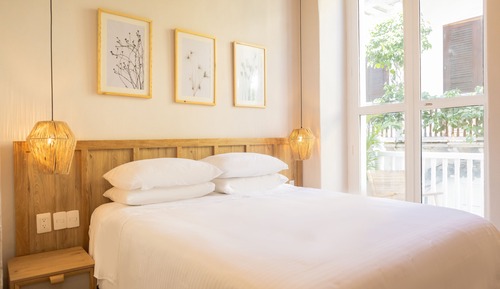 Habitación doble, balcón