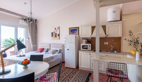 Apartamento Deluxe, terraza, vistas al mar