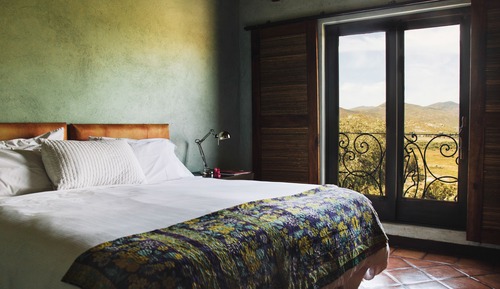 Habitación doble superior, 1 cama de matrimonio grande, no fumadores, terraza