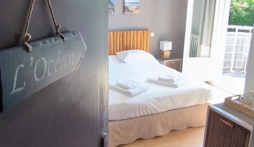 Habitación doble, terraza (Ocean)