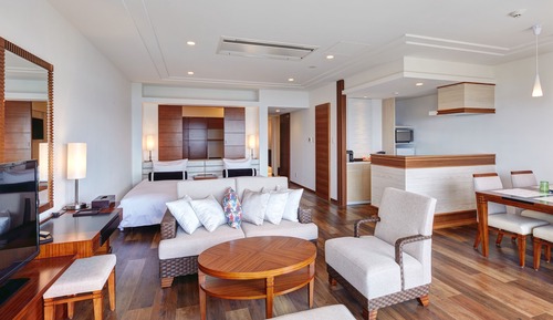 Habitación Deluxe con 2 camas individuales, no fumadores (For 3 people)