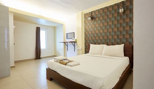 Habitación, patio, vistas al mar (Private)