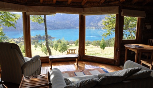 Suite de luna de miel, 1 cama de matrimonio, baño privado, vistas al lago