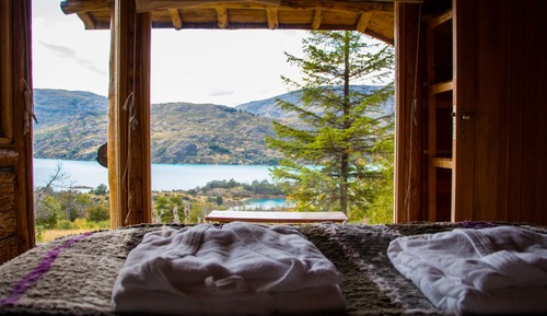 Cabaña Deluxe, 2 habitaciones, 2 baños, vistas al lago