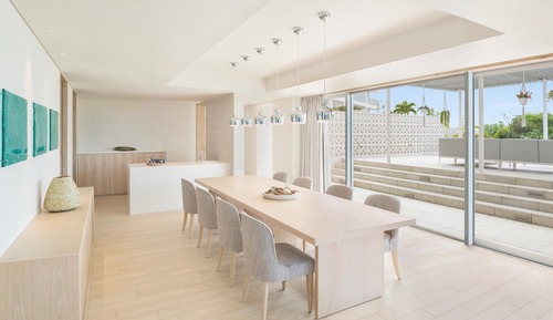 Suite presidencial, 2 camas dobles, vistas al jardín